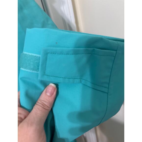 Lands End Sz 18 XL long seafoam teal winter long parka coat euc - Picture 10 of 16